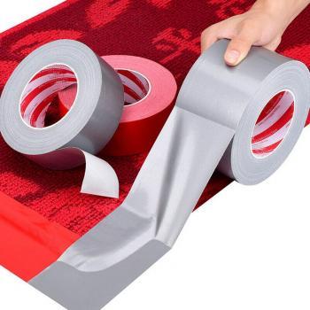 Premium MeeiaRey Lakban Kain Karpet Multifungsi Adhesive Cloth Tape Writable 20M 20mm - 23OU New 3