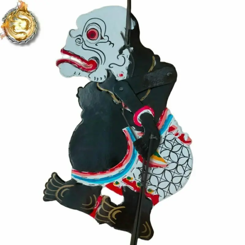 NAKIROHBUSINESS wayang kulit punokawan bahan kulit sapi asli 7