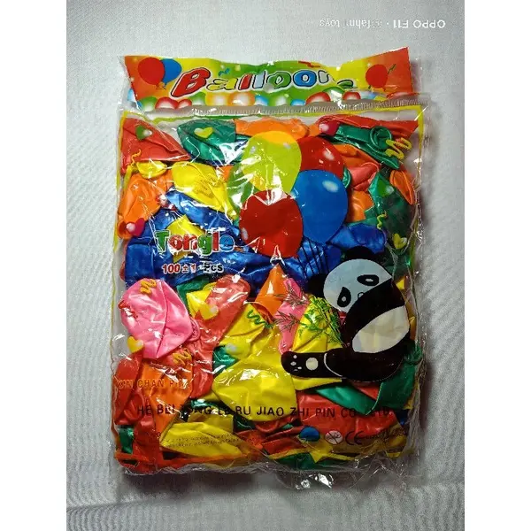 100 pcs BALON METALIK 7 IN / BALON DEKORASI  / balon latek