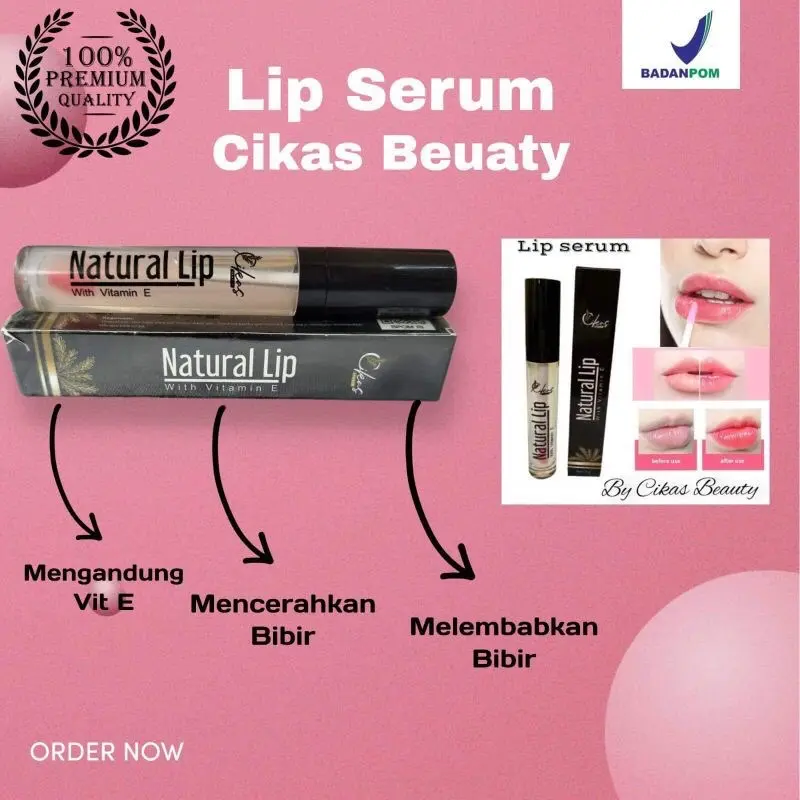 LIP SERUM CIKAS BEAUTY ORIGINAL BPOM 2