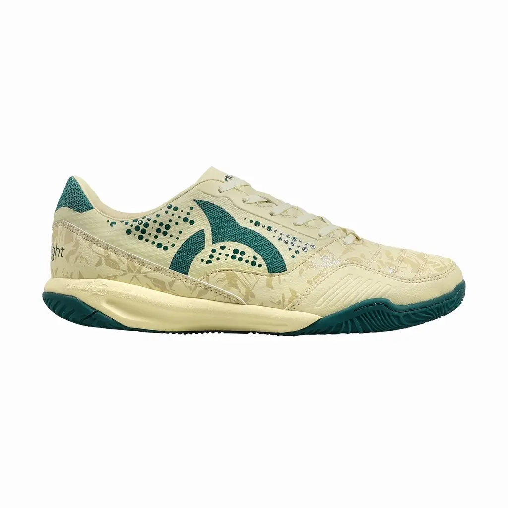 Ortuseight Sepatu Futsal Jogosala Crusher - Ivory White Green