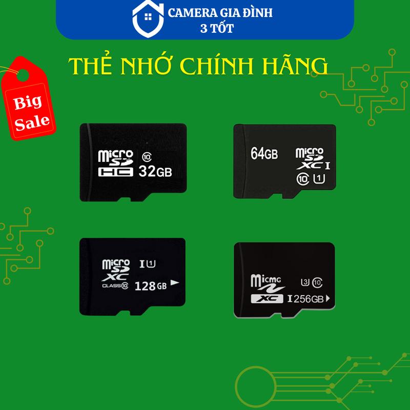  THẺ NHỚ CHÍNH HÃNG CHO CAMERA WIFI I CAMERA HÀNH TRÌNH I FLYCAM Phụ Kiện 