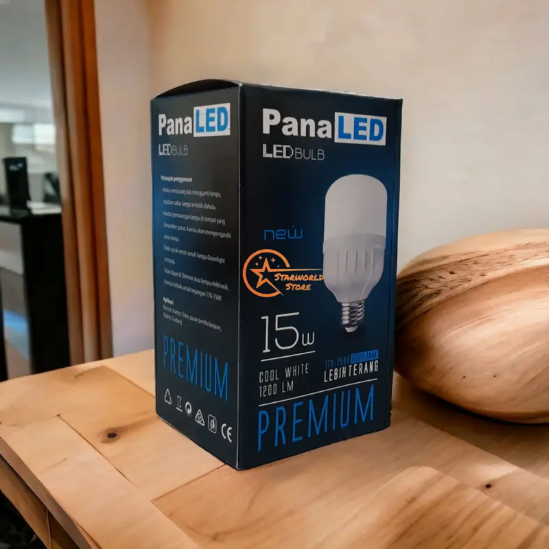PANALED Premium Lampu Bohlam LED Bulb Capsule - Cahaya Putih 3