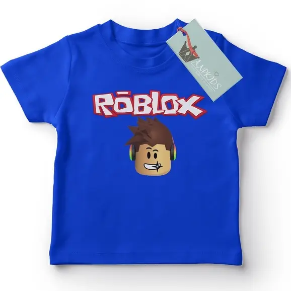 kaos roblox anak junior cotton combed 30s 1
