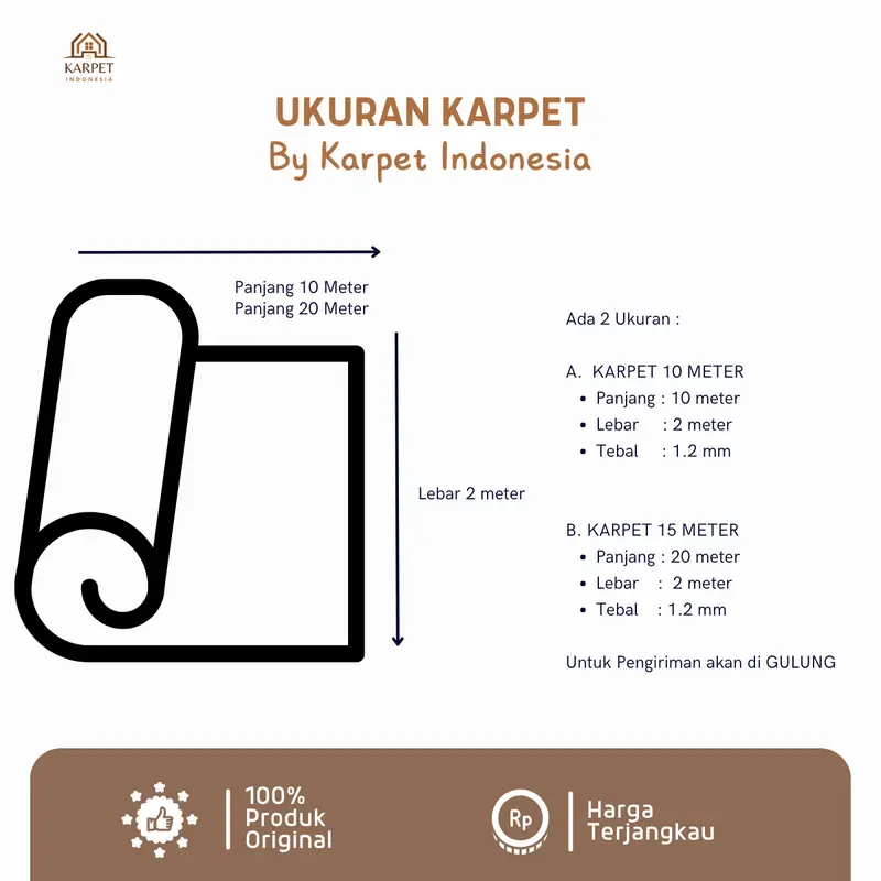 Karpet Spons Busa empuk Jumbo Tebal 1,2mm Panjang 20m dan 10m Lebar 2m BEST SELLER lantai 3