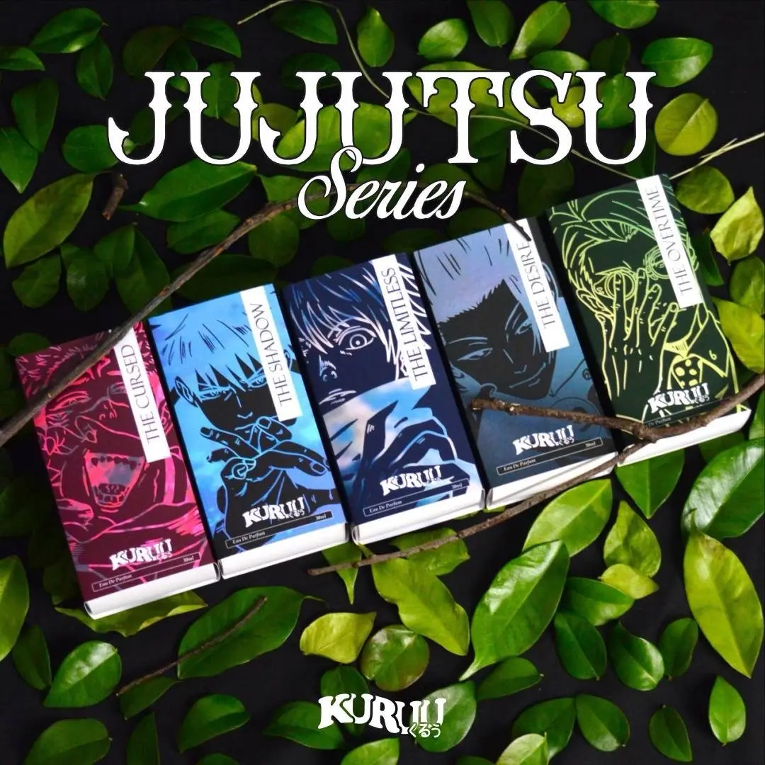 [JUJUTSU SERIES] Main Character - Jujutsu Kaisen Inspired Fragrance [Perfume Parfum Anime EDP] Vol 3 Elegant Wangi