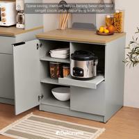 Gambar Dekoruma KIYA Kabinet Dapur / Kitchen Cabinet 80 cm dari Dekoruma Official Store Kab. Bekasi 2 Tokopedia
