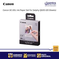 Gambar Canon XC-20L Refill Ink Paper Set for Selphy QX20 - 20 sheets dari Sentra Digital Kota Surabaya 2 Tokopedia