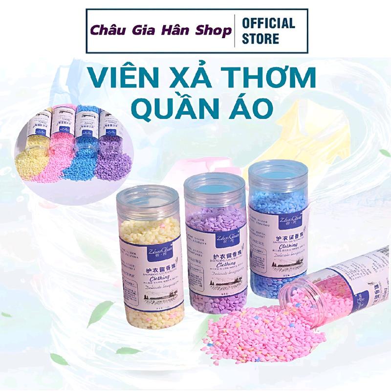 Viên giặt thơm quần áo Nhật Bản Hạt Xả Thơm Quần Áo - Kháng khuẩn Làm Sạch chống vi khuẩn Quần Áo