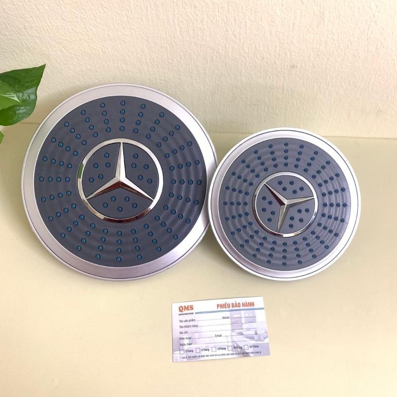 Bát sen tắm nóng lạnh đứng bát sen Mẹc nhựa ABS siêu bền mạ crom cao cấp QMS - TS046 9