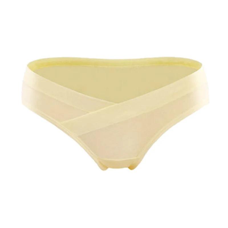 Breathable Pregnant Women's Low Waist Underwear U-shaped Belly Support Fashion Avant-garde Seamless Pants 4