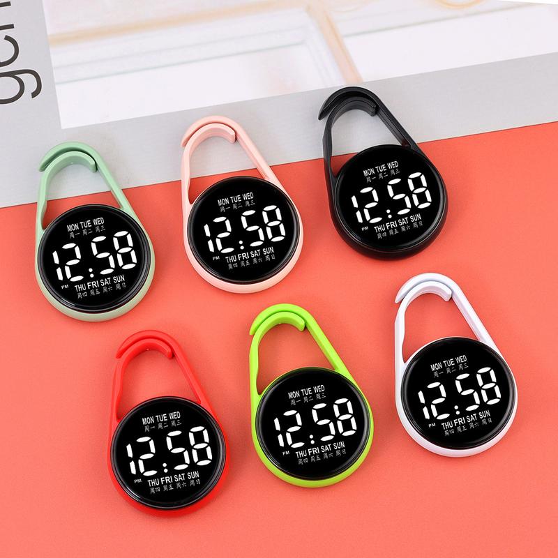 Product Introduction of Jam Tangan Elektronik, Fesyen Baharu, Mudah dan Ringkas, Paparan LED, Sesuai untuk Pelajar Sekolah Rendah, Paparan Minggu, Jam Tangan Dinding, Mudah Alih, Kalis Air untuk Peperiksaan 1