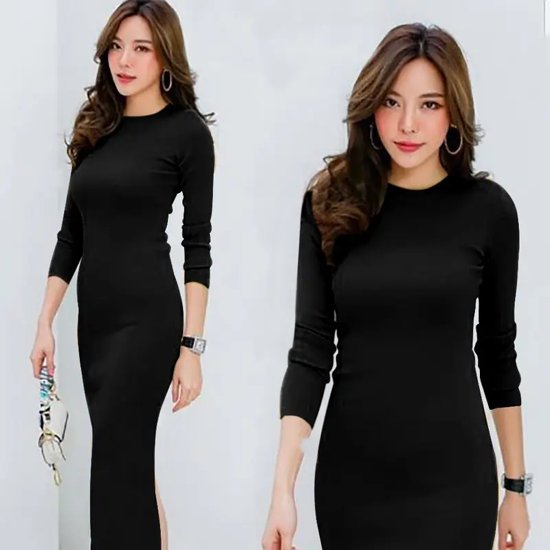ISEY dres rajut Lengan panjang PREMIUM BEST SELLER 1