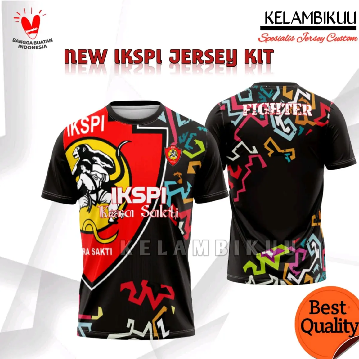 JERSEY PENCAK SILAT IKSPI BISA CUSTOM NAMA MAUPUN LOGO/JERSEY OLAHRAGA TERMURAH Sport