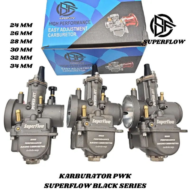 KARBURATOR KARBU PWK 24 26 28 30 32 34 SUPERFLOW RACING