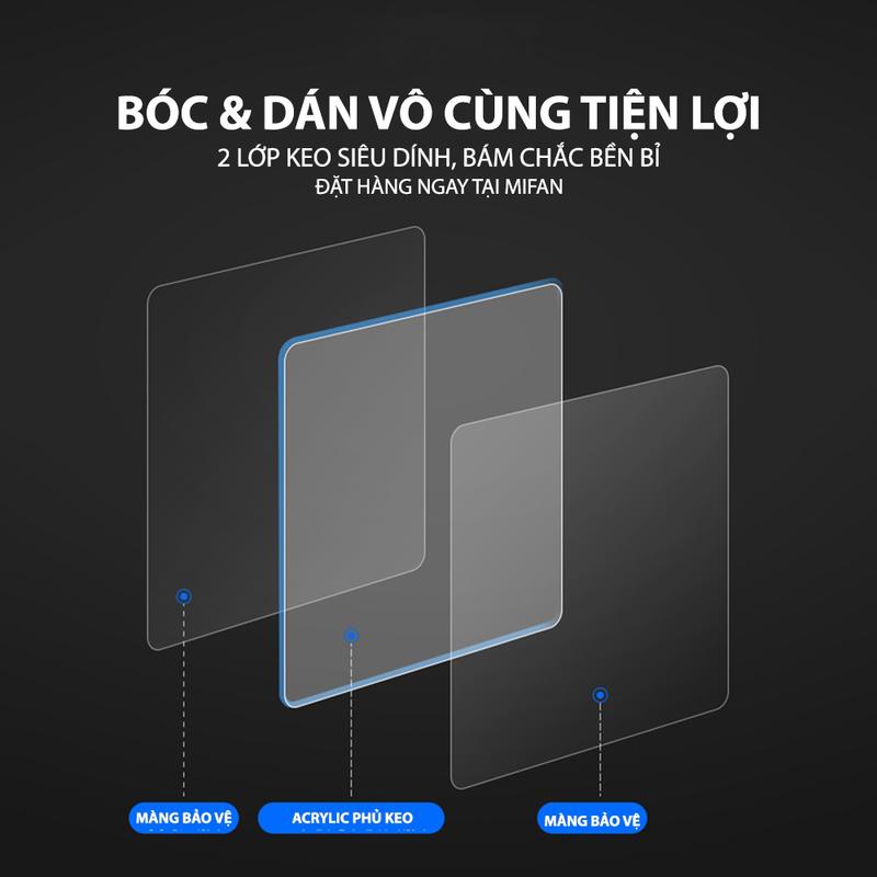 Set 20 Miếng Dán 2 Mặt Siêu Dính - Chống Thấm Chịu Nước Siêu Bền Chắc, Siêu Chịu Lực - Keo Dày