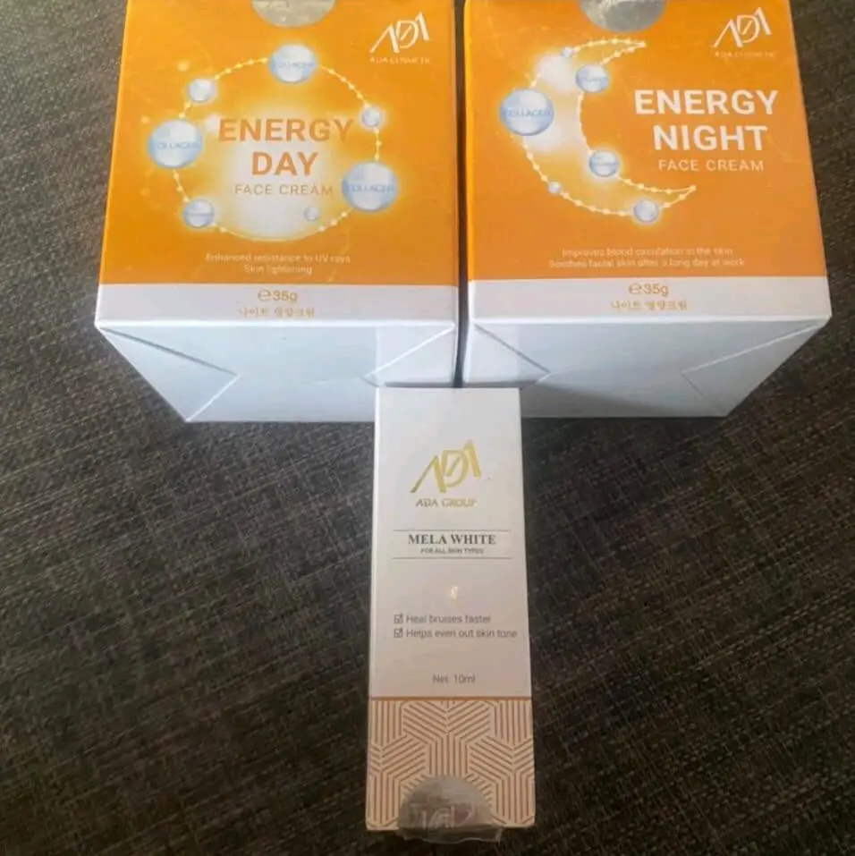 bộ kem ngày, đêm ADA GROUP tặng kèm extra white