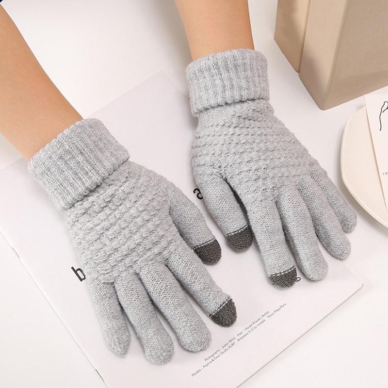 Product Introduction of Kids Winter Gloves, Chenille Knit Kids Gloves With Fleece Lining, Boys Touchscreen Toddler Gloves For Teens, Girls And Boys 25