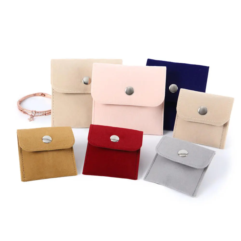 Earphones Lipstick Packaging Cloth Bag Purse Brocade Bag Fleece Wallet Jewelry Jade Pendant Storage Bag