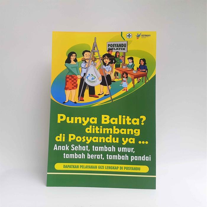 Gambar Poster Timbang Balita di Posyandu dari Sahabat Sejasa Kab. Sleman Tokopedia