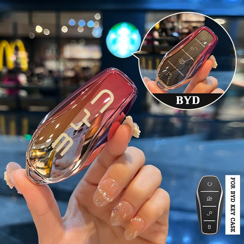 Product Introduction of BYD Atto 3  Dolphin Seal Dolphin Mini Car TPU Remote Key Cover 27