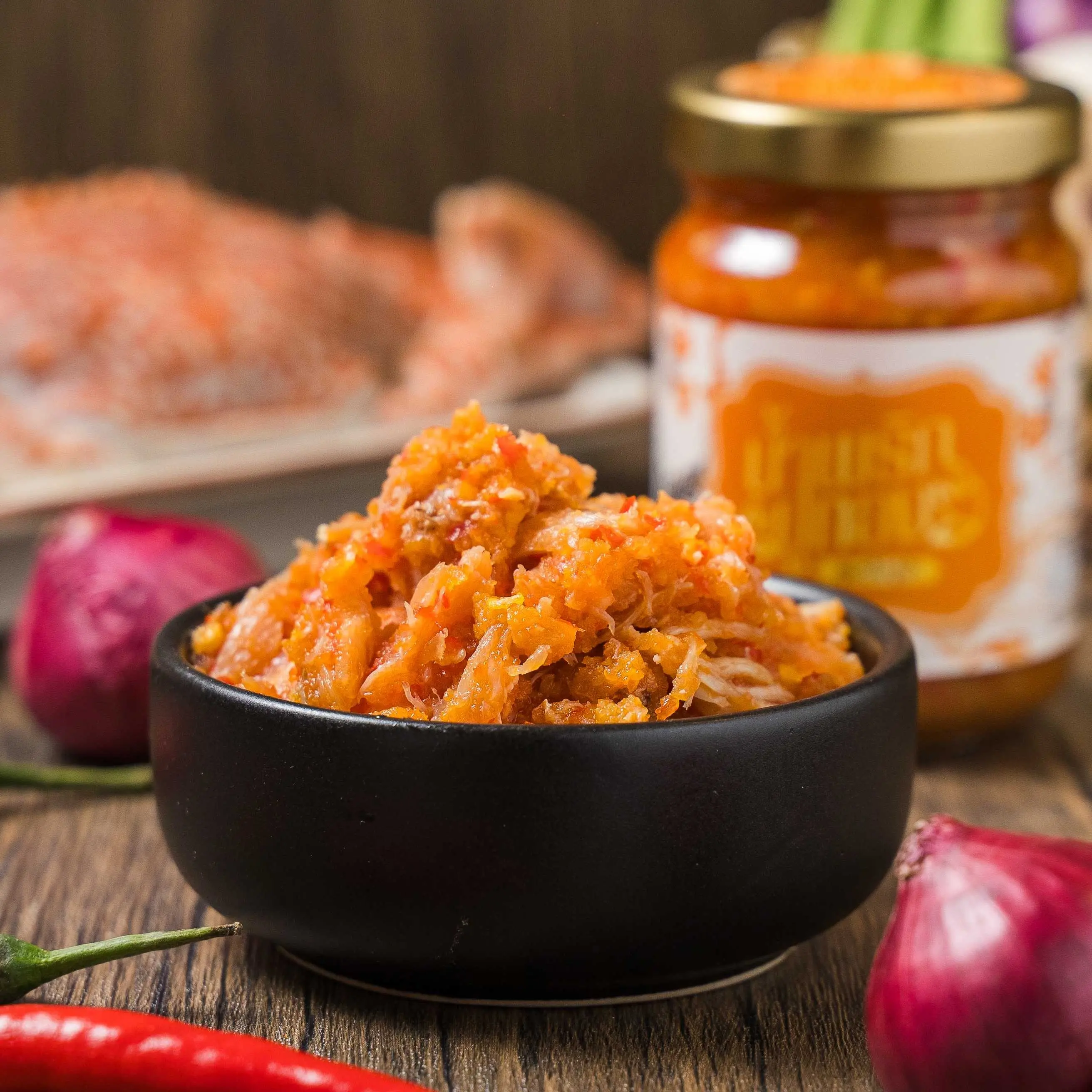 น้ำพริกปูทอง ไข่ปูม้า(สูตรซีฟู้ด) สุดอร่อย ของดีพระสมุทรเจดีย์
