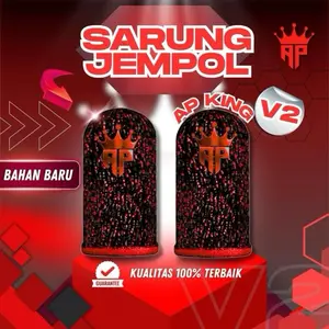 Sarung Jempol Gaming V2 Logo Reflective Free Sensitifitas Game | Aksesoris Game Free Fire & Mobile Legends