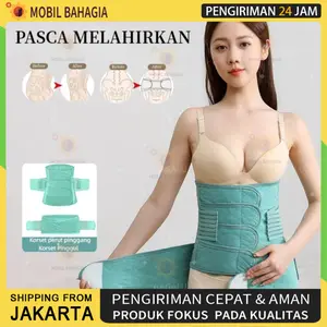 Korset Melahirkan Korset Perut Korset Pasca Melahirkan Stagen 3 in 1 Korset Stagen Pakaian Dalam