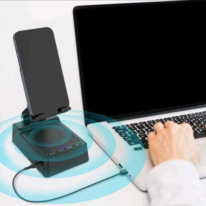 Product Introduction of Giá Đỡ Điện Thoại 3 Trong 1, Với Sạc Dự Phòng, Loa Bluetooth Đa Năng Tiện Lợi, Thích Hợp Đi Du Lịch 1