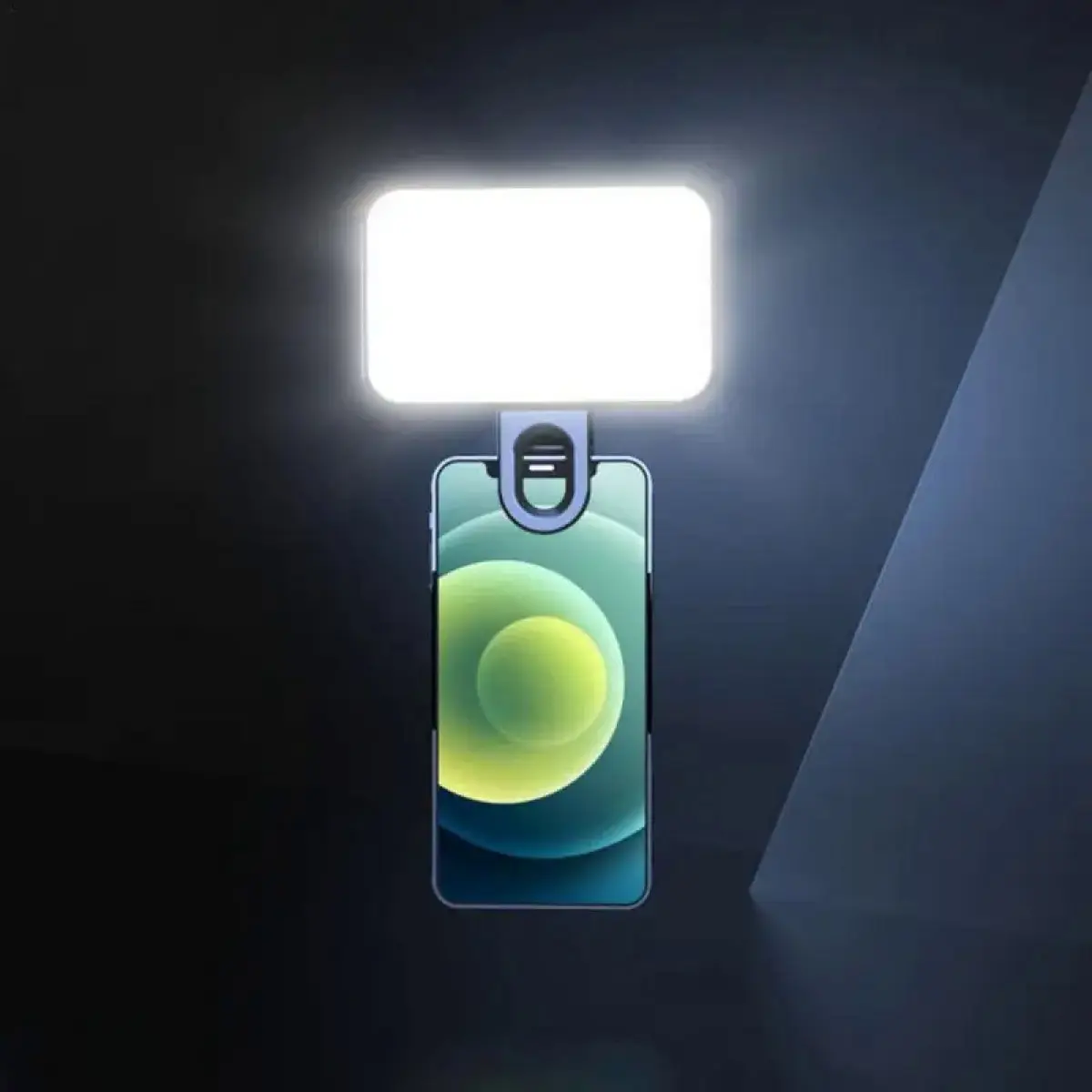 Lampu Selfie LED Telefon Bimbit, Lampu Isian Klip Komputer Riba dan Komputer Mudah Alih, Lampu Isian Denyar, Sesuai untuk Kamera Video dan Kamera, Lampu Cincin, Sesuai untuk Fotografi, Alat Berguna untuk Selfie Putih Phone lampuselfie