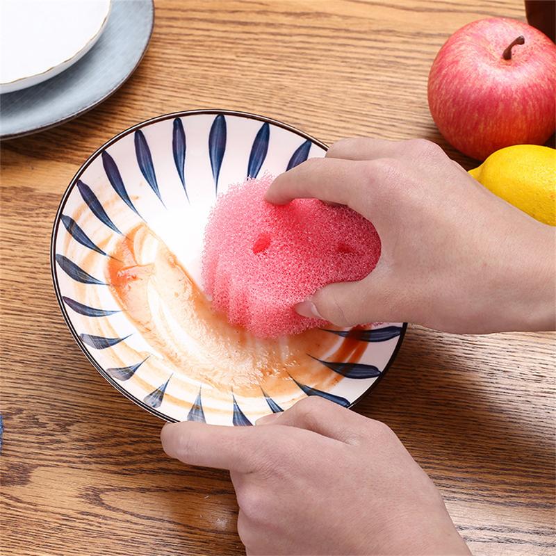 Product Introduction of Khăn lau làm sạch ma thuật, thiết kế mặt cười, bọt biển tổ ong, để vệ sinh gia đình, rửa chén và cọ rửa nồi, 2 miếng, khử nhiễm, làm sạch, rửa chén và cọ nồi, dụng cụ nhà bếp 27