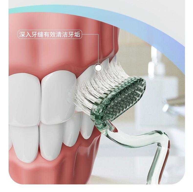 Product Introduction of Bàn Chải Đánh Răng Chải Ngang, Lông Bàn Chải Mềm Cao Cấp, Bàn Chải Đánh Răng Ba Mặt 360 Độ, Lớp Phủ Lưỡi Làm Sạch Sâu, Làm Sạch Keo, Thích Hợp Cho Gia Đình Và Người Lớn, Năm 2025S 9