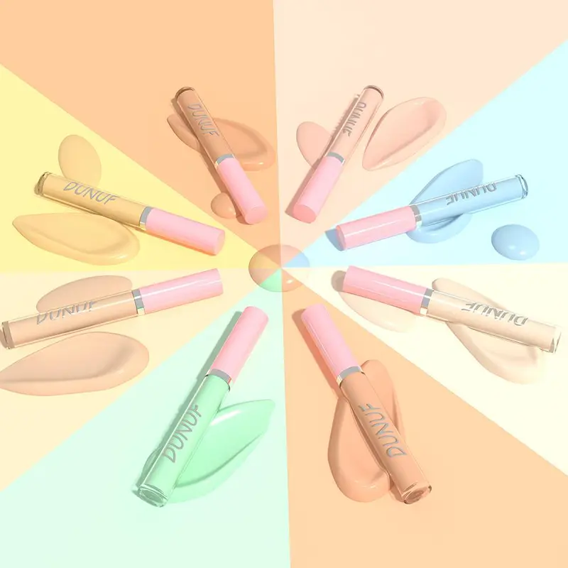 8 Color Long Lasting Liquid Foundation, Matte Finish Oil Control Concealer Foundation, Lightweight Highlighting Makeup Base Primer, Makeup Accessories 6
