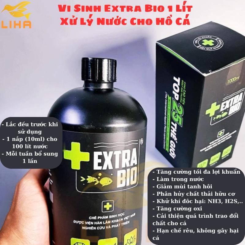 Vi Sinh EXTRABIO | Chế phẩm vi sinh Extra bio làm trong sạch nước, khử tanh cho bể cá cảnh, thuỷ sinh 4