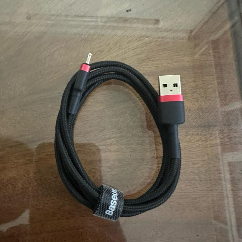 Cáp sạc nhanh, truyền dữ liệu tốc độ cao Baseus Cafule Lightning cho iPhone/ iPad ( 2.4A, Sạc nhanh, Siêu bền) 2