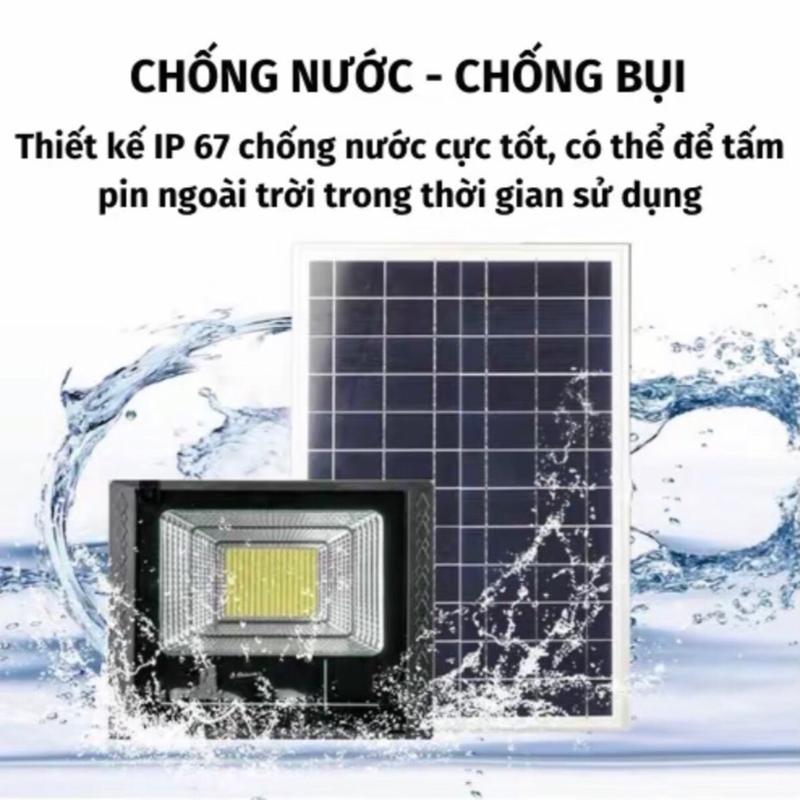 COMBO 2 ĐÈN PHA NĂNG LƯỢNG MẶT TRỜI 1500W có báo pin thế hệ mới 1