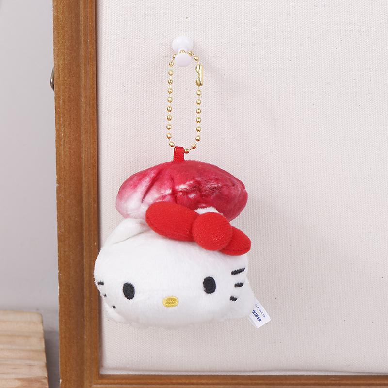 Product Introduction of Japanese Sanrio Sushi Hello Kitty Kawaii Pendant Keychain Bag Decorative Doll Ornaments Figure Children'S Toys Birthday Gift 28