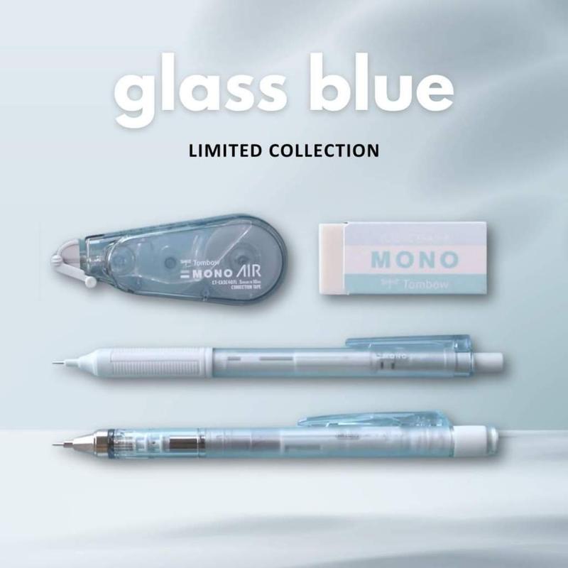 TẶNG NGÒI 0.5MM + CHÌ CHUỐT BÚT CHÌ LẮC TOMBOW MONO GRAPH GLASS PASTEL PHIÊN BẢN GIỚI HẠN 2024