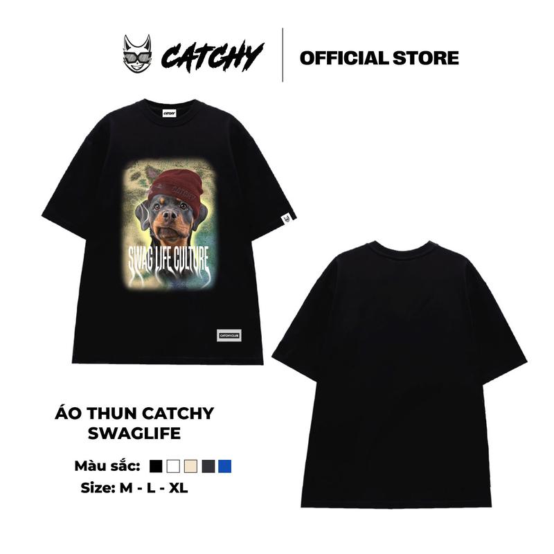 Áo Thun Local Brand Catchy SwagLife 3 màu 230gsm AT15