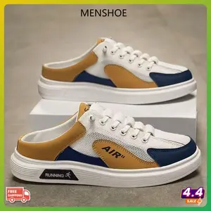 MENSHOE Sandal Selop Tidak Perlu Dilepas Sepatu Pantai Anti Selip dan Nyaman dengan Desain Trendy