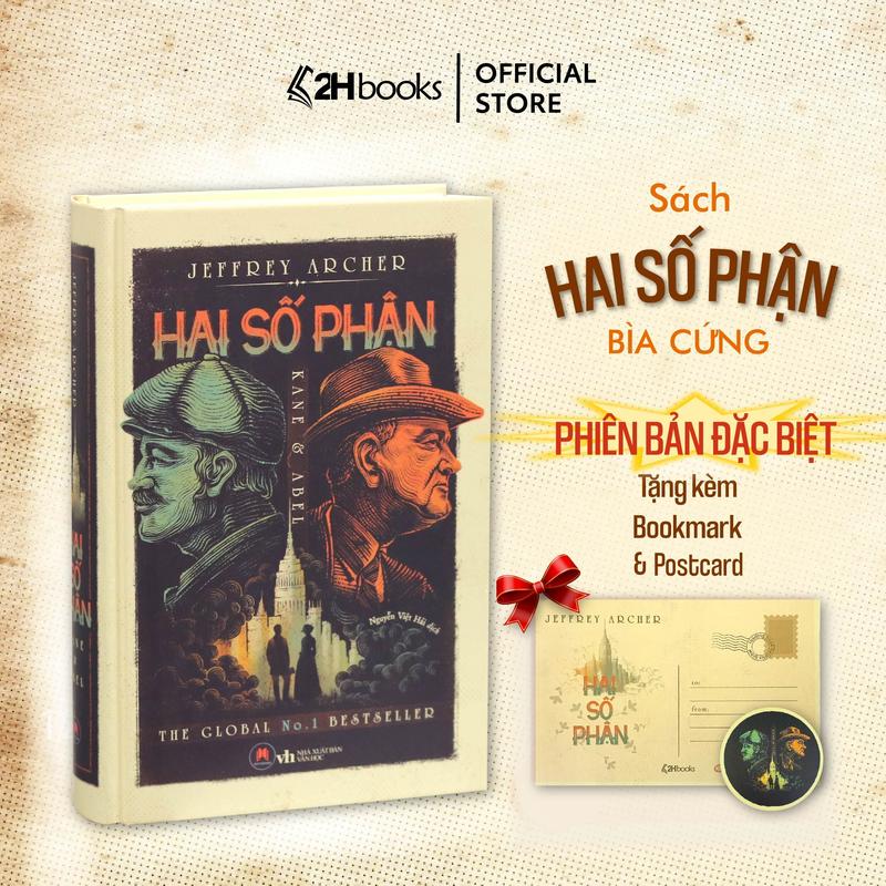 Sách Hai Số Phận Bìa Cứng Tái Bản 2023 Jeffrey Archer Văn Học Kinh Điển - 2HBooks