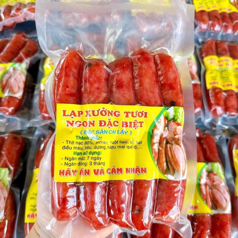  1KG LẠP XƯỞNG TƯƠI   KHÔNG QUÀ  TRUYỀN THỐNG 80% NẠC 