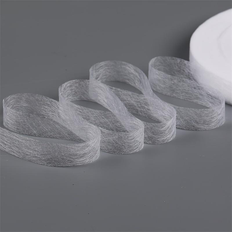 70 Yards Iron-on Fusible Hem Tape, 2 Rolls No Sew Adhesive Fabric Tape for Hemming Clothes, Pants, Curtains, DIY Crafts 4