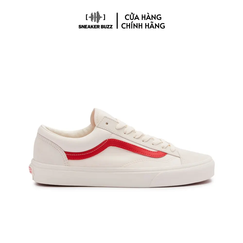 Vans - Giày Old Skool Style 36 Marshmallow Racing Red VN0A3DZ3OXS