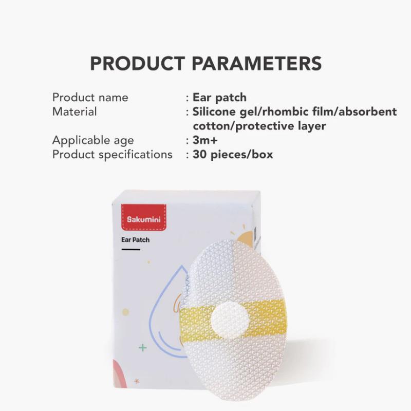 HBK Sakumini Penutup Pelindung Telinga Bayi Tahan Air Waterproof Ear Patch Baby 6