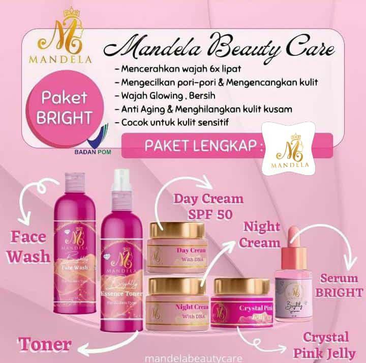 Product Introduction of Skincare MBC Mandela Beauty Care Paket Lengkap Isi 6 Kulit Kering Kulit sensitif Semua Jenis Kulit 1
