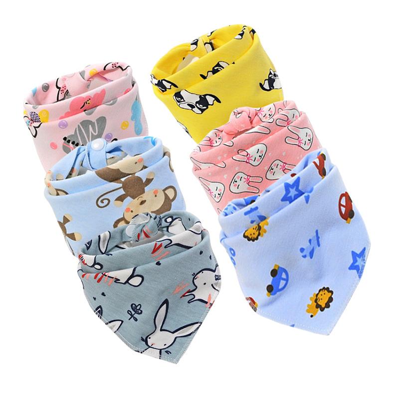 Product Introduction of Baby Bibs 100% Cotton for Boys & Girls Super Cartoon Soft Absorbent Feeding Bibs Newborn Bib Baby burp cloths 5