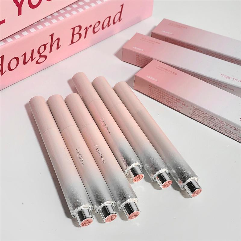 Gege Bear Jelly Solid Lip Gloss Cute Hydrating Mirror Red Brown Lipstick Clear Moisturizing Lips Tint Nature Nude Lip Makeup Cosmetics 9
