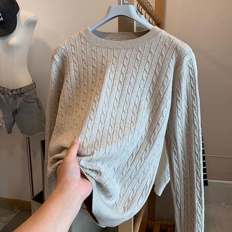 Product Introduction of Sweater Women's All-Match Loose Outer Wear Sweater Top 10