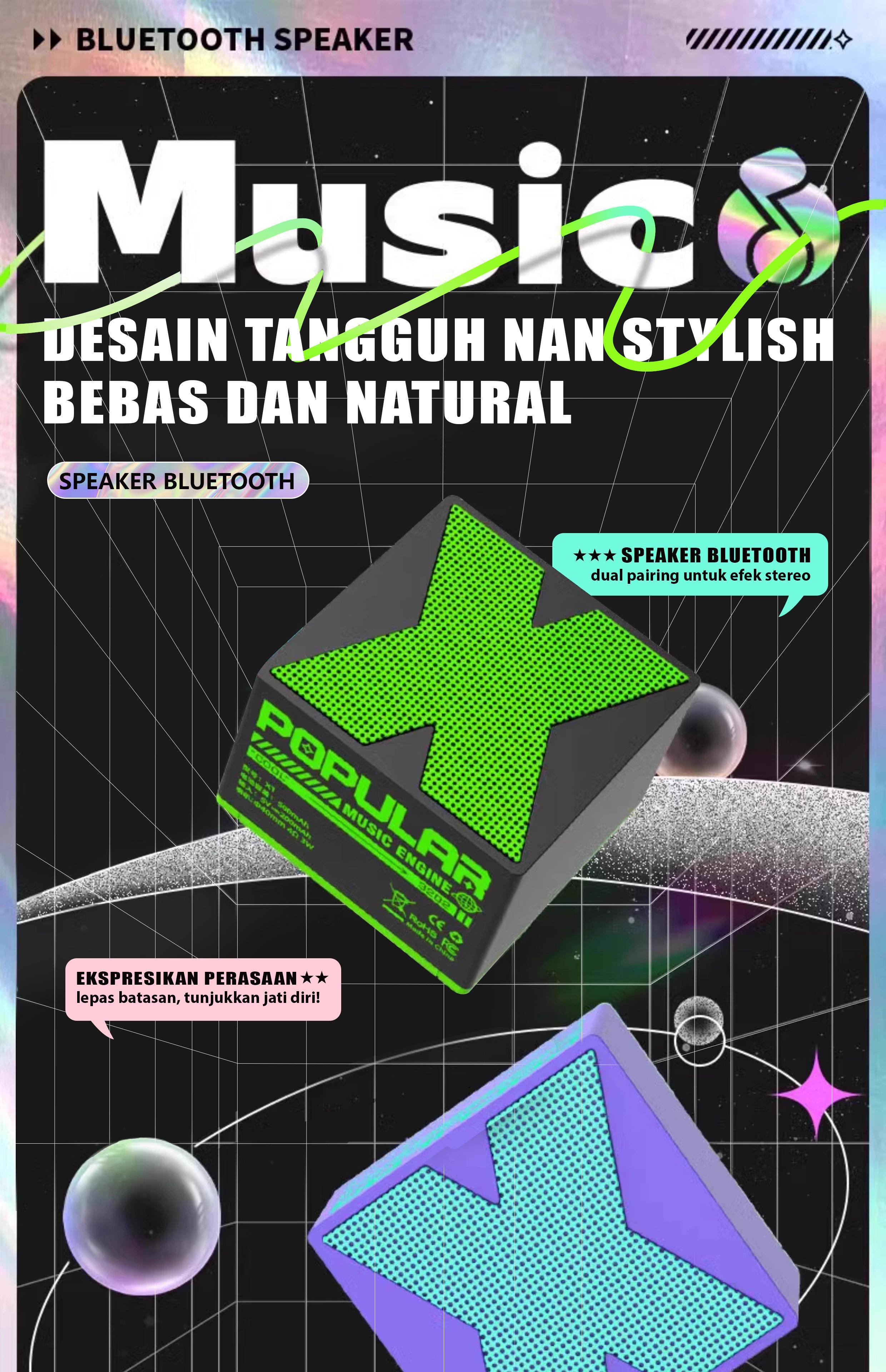 【COD】High Quality X1 Smart Mini Bluetooth Speaker Portable 360 Stereo Sound (With Diaphragm)